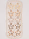 Mrs Ertha Set of Kids Hair Clips with Hair Clip / Bobby Pin Star 10pcs