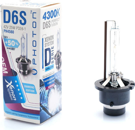 Photon Лампи Автомобила D6S LED 4300К Неутрално бяло 1бр
