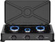 Sokany Countertop Burner Flüssiggas Triple Schwarz