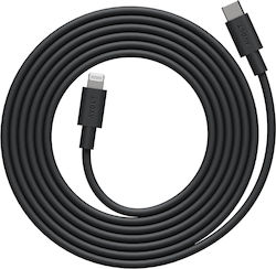 Schnellladungs-Datenkabel Usb-C/Lightning Apple Avolt 2 Meter Schwarzes