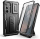 Tech-Protect Cam+ 360 Full Cover Plastic / Tempered Glass Set with Glass Black (Galaxy S25 FE)