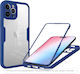 Techsuit ColorVerse 360 Full Cover Silicone Blu...