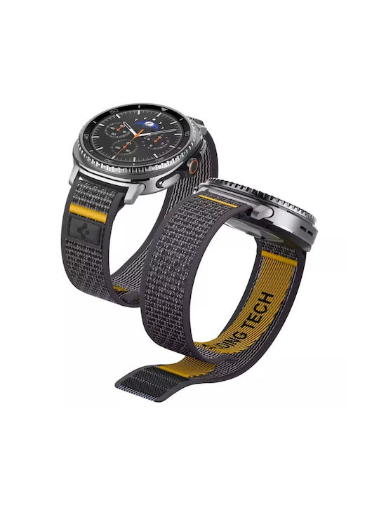 Spigen Armband Stoff Gray (Galaxy Watch 8 / 8 Classic)