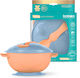 Baboo Kinderessschale aus Bambus Orange