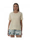 Women's T-shirt White, Grey, Ecru