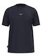 Herrenblusen Kurzarm T-Shirt Blau