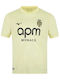 Sportliche Herrenbluse Kurzarm Gelbe Jersey