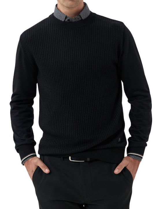Schwarzer Pullover