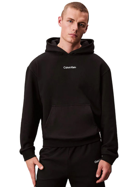 Sweatshirt with Hood Black