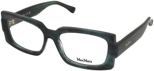 Max Mara Дамски Ацетатен Рамки За Очилa Сини MM 5189 098