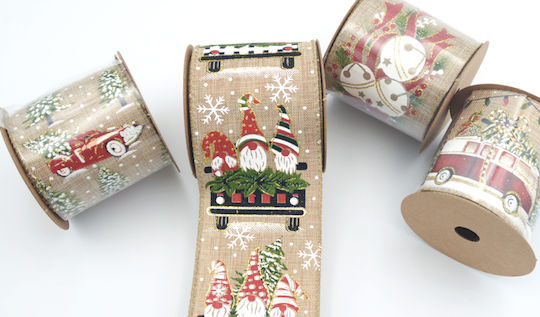 Paper Pack Christmas Ribbon 1pc