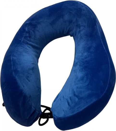 Μαξιλαράκι Ταξιδίου Memory Foam Μπλε