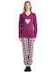 Dreams by Joyce Winter Women's Pyjama Set Purple