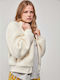 Gisela Winter Women's Pyjama Jacket Ecru
