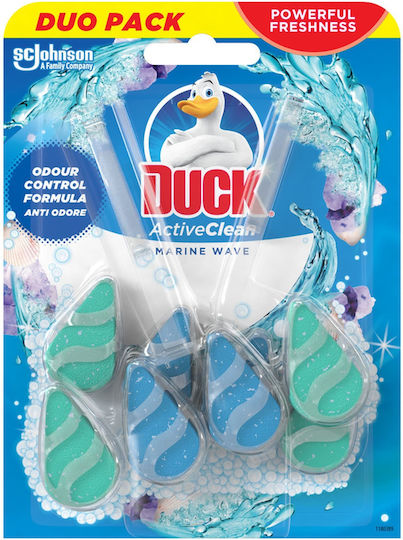 Duck Active Clean Block Toilette mit Duft Marine Wave 77.2gr