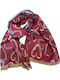 Women's Scarf Burgundy