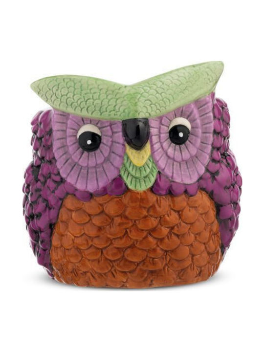 Fankon Flowers Planter Ceramic Orange 13x13.5cm.