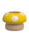 Fankon Flowers Fankon Flowers Pflanzentöpfe Keramik Gelbe 14x10cm 6 Stück