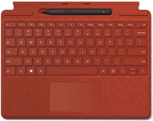 Microsoft Signature Tastatură cu touchpad pentru Tabletă Engleză Internațională Roșu