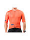 Demaraz Short Sleeves Cycling Jersey Orange