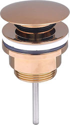 Karag G9800rg Ventil Spülbecken Rose Gold