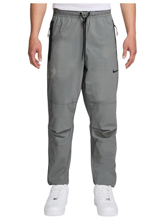 Nike Tech Woven Pants Fotbalistic Pantaloni de trening Gri HQ4982