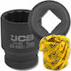 JCB Pneumatic Socket with 3/4" Frame Host Diameter 3/4" / 31