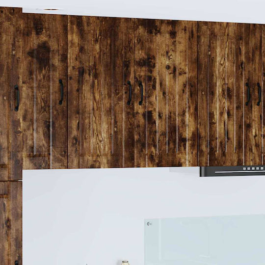 Cabinet Wall Black 80x31x80cm