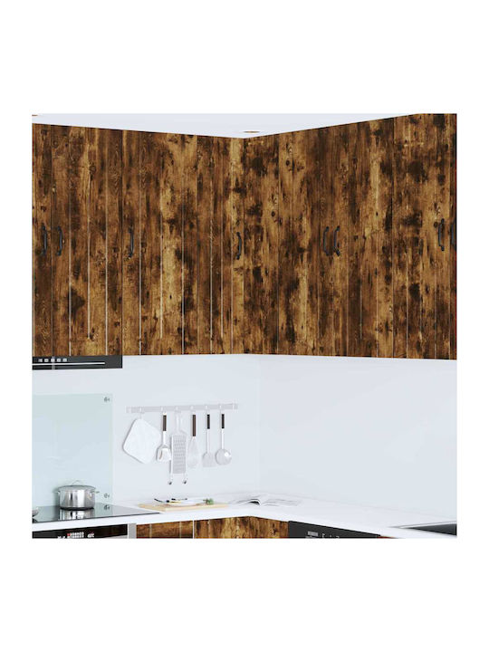 Cabinet Wall Black 57x57x100cm