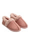 Closed Women's Slippers Pink