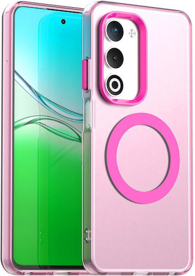 Techsuit Back Cover Πλαστικό / Σιλικόνης Ροζ (Oppo A5)