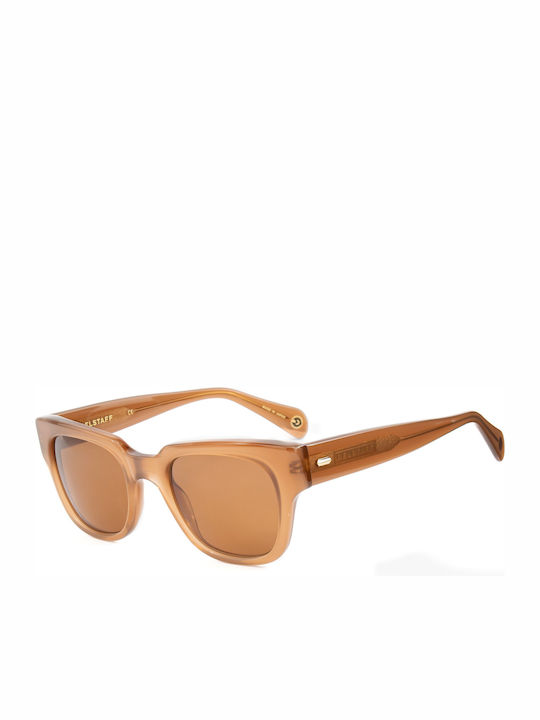 Belstaff Sunglasses Beige with Acetate Frame & Brown Lens Belstaff Sunglasses Beige with Acetate Frame & Brown Lens