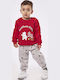 Kinder Sweatpants Set - Jogginganzug Rot