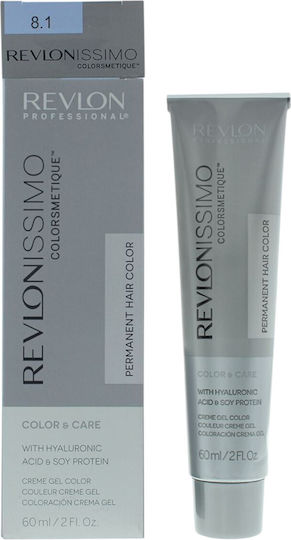 Revlon Revlonissimo Colorsmetique Hair Dye 8.1 Light Ash Blonde 60ml