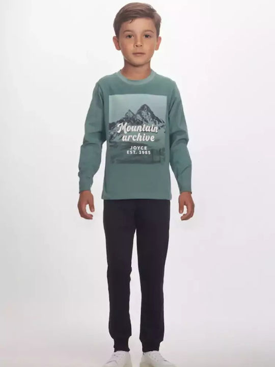 Kinderhemd Langarm Green Lover