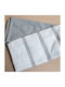 White Fabric Πετσέτα Κουζίνας από 100% Βαμβάκι σε Γκρι Χρώμα 41x66cm 2τμχ