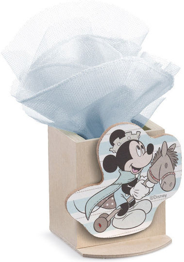 Благодарствен Подарък за Кръщене с Поставка за Моливи Mickey Mouse 4бр