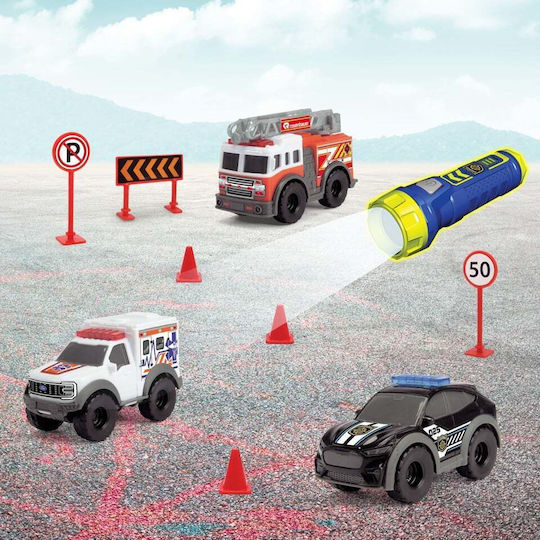 Dickie Micro Playset Auto Feuerwehrauto für 1.5+ Jahre