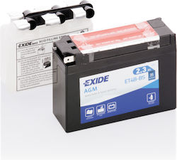 Μπαταρία Μοτοσυκλέτας Exide Et4b-bs 12v 2.3ah Μπαταρία Μοτοσυκλέτας Exide Et4b-bs 12v 2.3ah