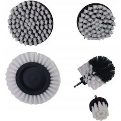 Energizer 3brk01 Set Rotating Car Cleaning Brushes 6 Pieces Drill Ideal for Removing Dirt Rust Slime