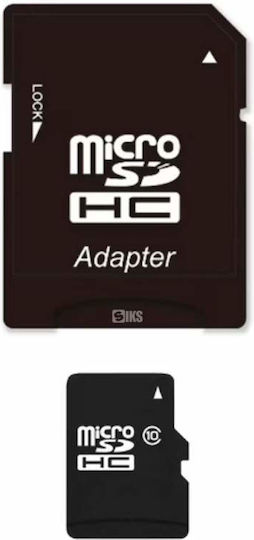Card De Memorie Microsd 128 Gb Siks Inclus Adaptor Sd Clasa 10 Viteză Mare Compatibil Cameră Video Dvr Auto Cameră Supraveghere Telefon Laptop Tablet Negru
