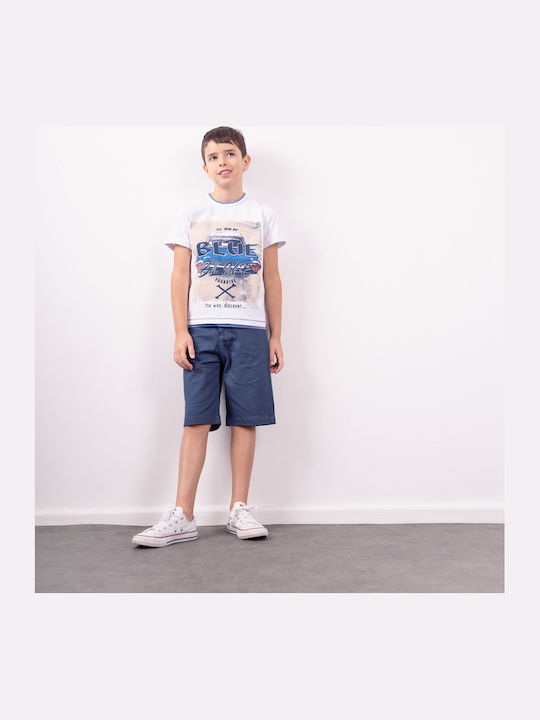 Kids' Set with Shorts Summer 2pcs Blue