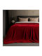 Astron Italy Velvet Blanket Super King 220x240cm Redwine