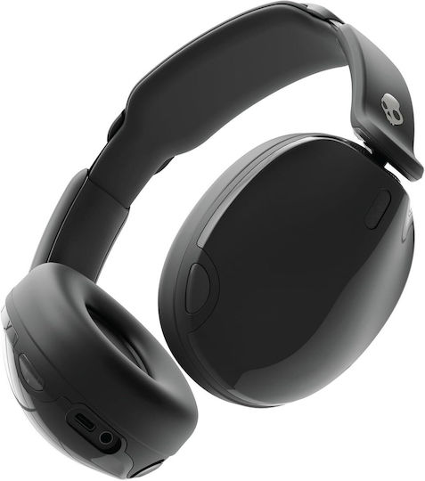 Skullcandy HESH 540 ANC Wireless / Wired Over Ear Headphones with 65 hours of Operation and Quick Charge Black