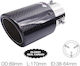Simoni Racing Exhaust Muffler Universal Φ38>64mm - Length 170mm - Outer Diameter 89mm