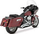 Vance & Hines 2-2 Big Radius Harley Davidson Touring 2010 2016 Chrom Auspuff-Kit