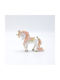Polyresin Einhorn Schmuckstück Soman 9,5x8cm