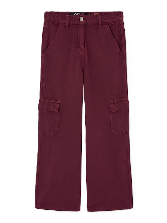 Kids' Denim Pants Berry