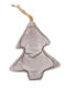 Weihnachtsdekoration Baum 28cm Gray