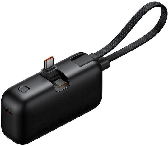 Mcdodo MC-7760 Power Bank 5000mAh 22.5W με Θύρα USB-C Μαύρο